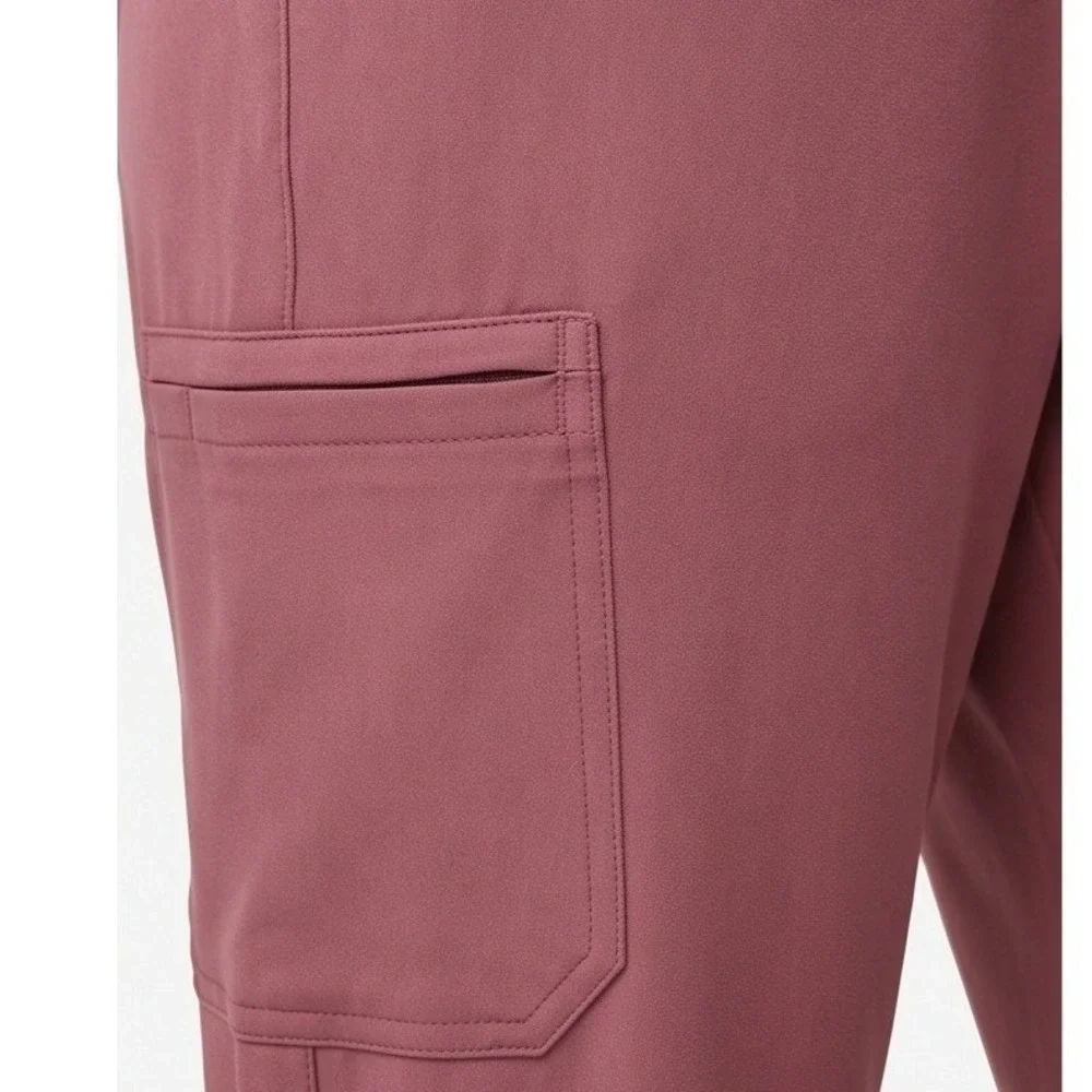 FIGS 18W‎ Zamora Jogger Scrub Pants Mauve Pink Unisex W18SW2005P Pockets